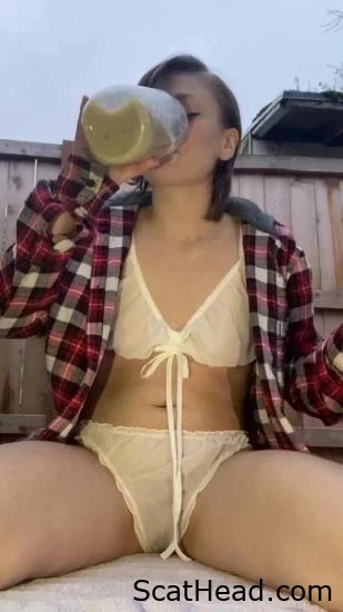 Morning Lactescent Enema! Featuring Sexandcandy18