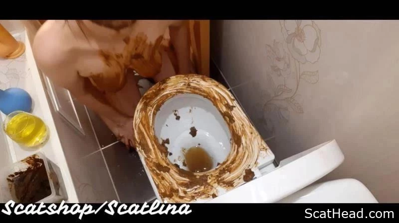 Dirty Toilet Part 1 With Scatlina