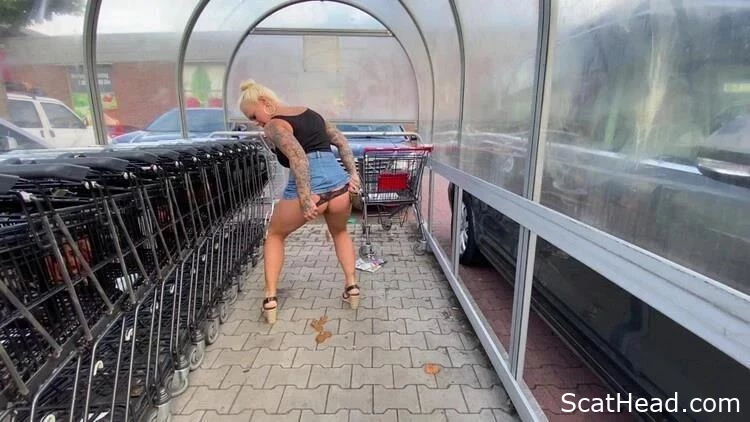 Vast Outdoor Evacuation In Shopping Trolleys And Vile Grime - Devil Sophie